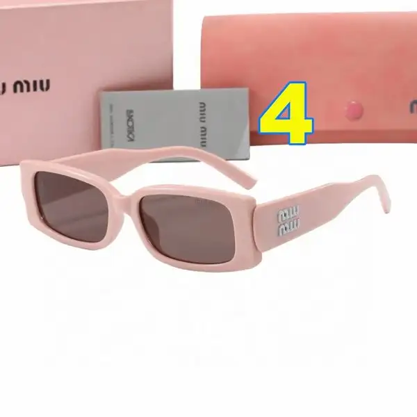 משקפי שמש מיו מיו Miu Miu מלבניים צרים