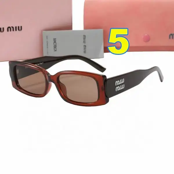 משקפי שמש מיו מיו Miu Miu מלבניים צרים