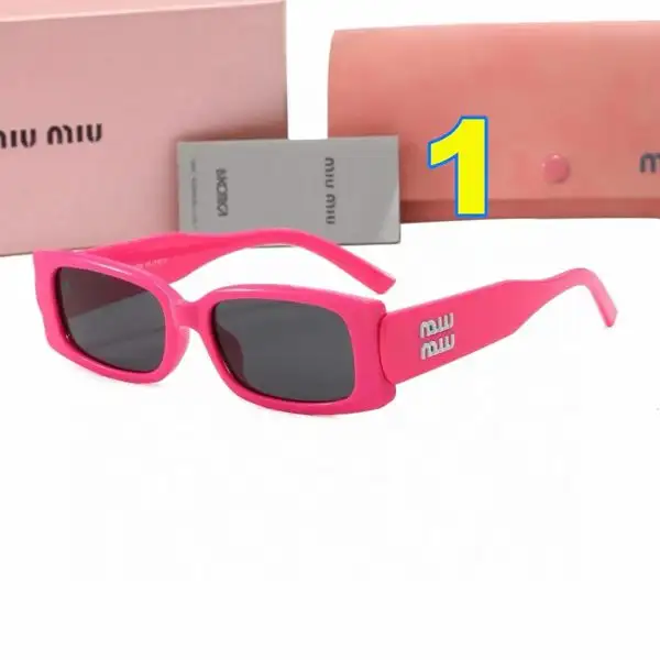 משקפי שמש מיו מיו Miu Miu מלבניים צרים